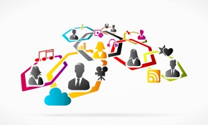 internet concept grid