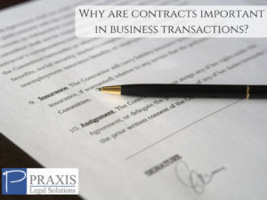 Why are contracts important in business transactions Ocean Grove, NJ