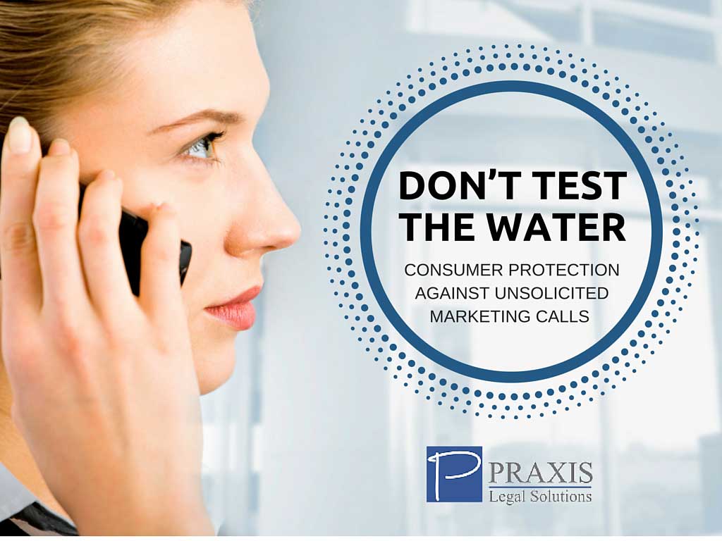 Don’t Test the Water - Consumer Protection Law