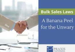 Bulk Sales Laws A Banana Peel for the Unwary